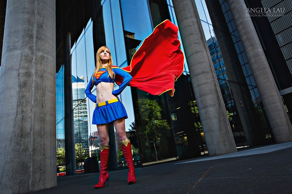 Ashe Rogue as Supergirl Photography by Angela Lau