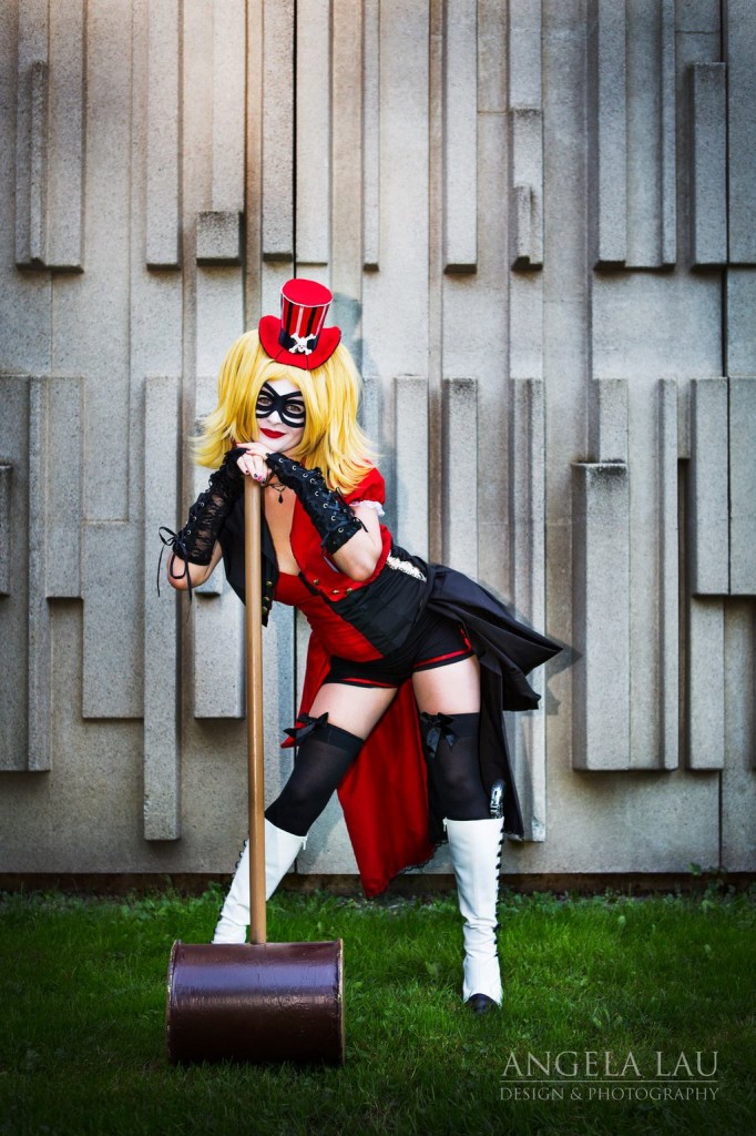 Manda Cowled as Steampunk Harley Quinn Photography by Angela Lau Design by NoFlutter