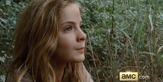 "Just keep looking at the flowers, Lizzie."  Image courtesy of AMC